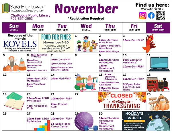  November Activities